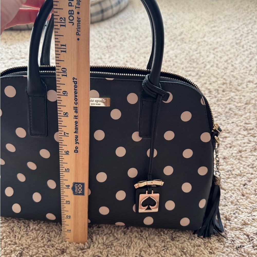 Kate Spade Handle‎ Bag, Black White Polka Dot - Picture 14 of 16